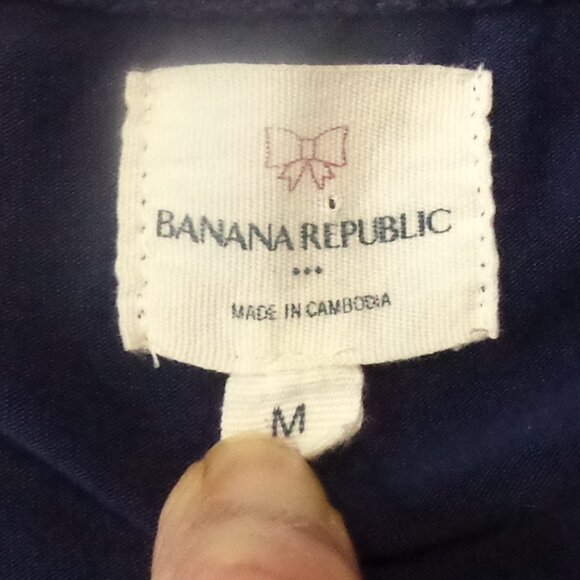 Banana Republic Size Medium Navy Blue Jogging Suit - Picture 5 of 16